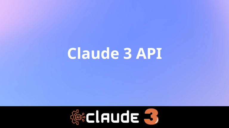 Claude 3 API Key