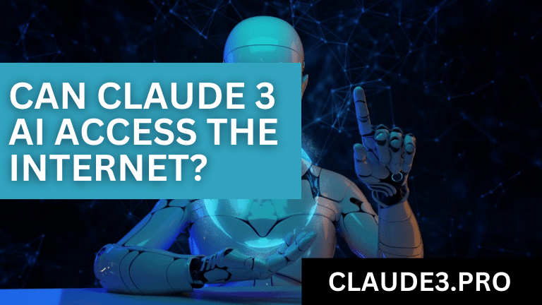 Can Claude 3 AI Access the Internet