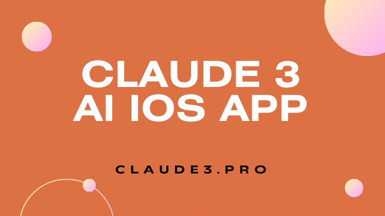 Claude 3 AI iOS App