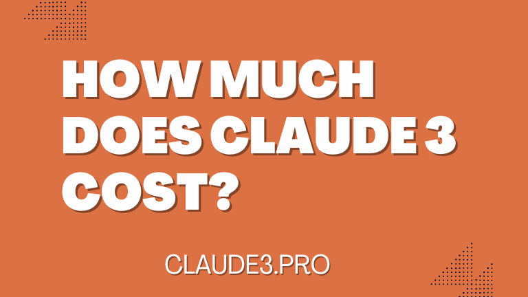 How much does Claude 3 cost