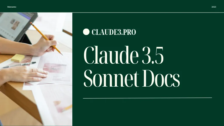 Claude 3.5 Sonnet Docs