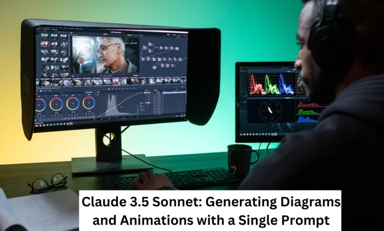 Claude 3.5 Sonnet: Generating Diagrams and Animations with a Single Prompt