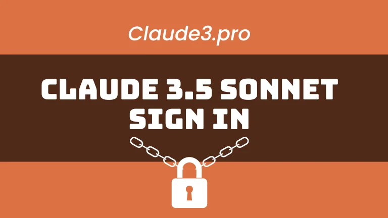 Claude 3.5 Sonnet Sign In