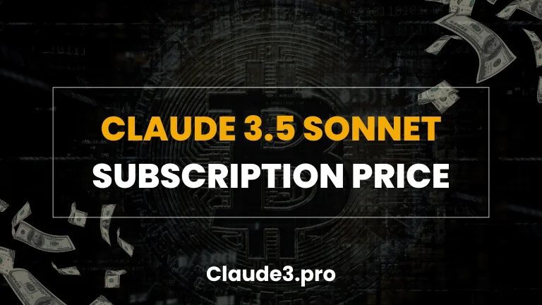 Claude 3.5 Sonnet Subscription Price