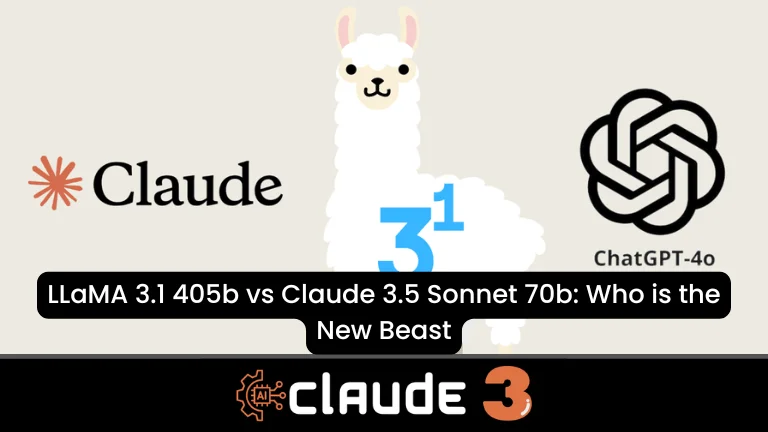 LLaMA 3.1 405b vs Claude 3.5 Sonnet 70b