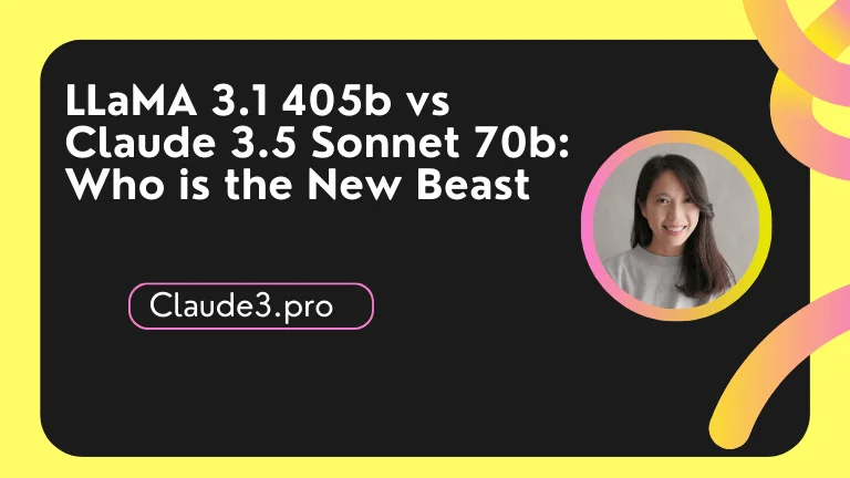 LLaMA 3.1 405b vs Claude 3.5 Sonnet 70b